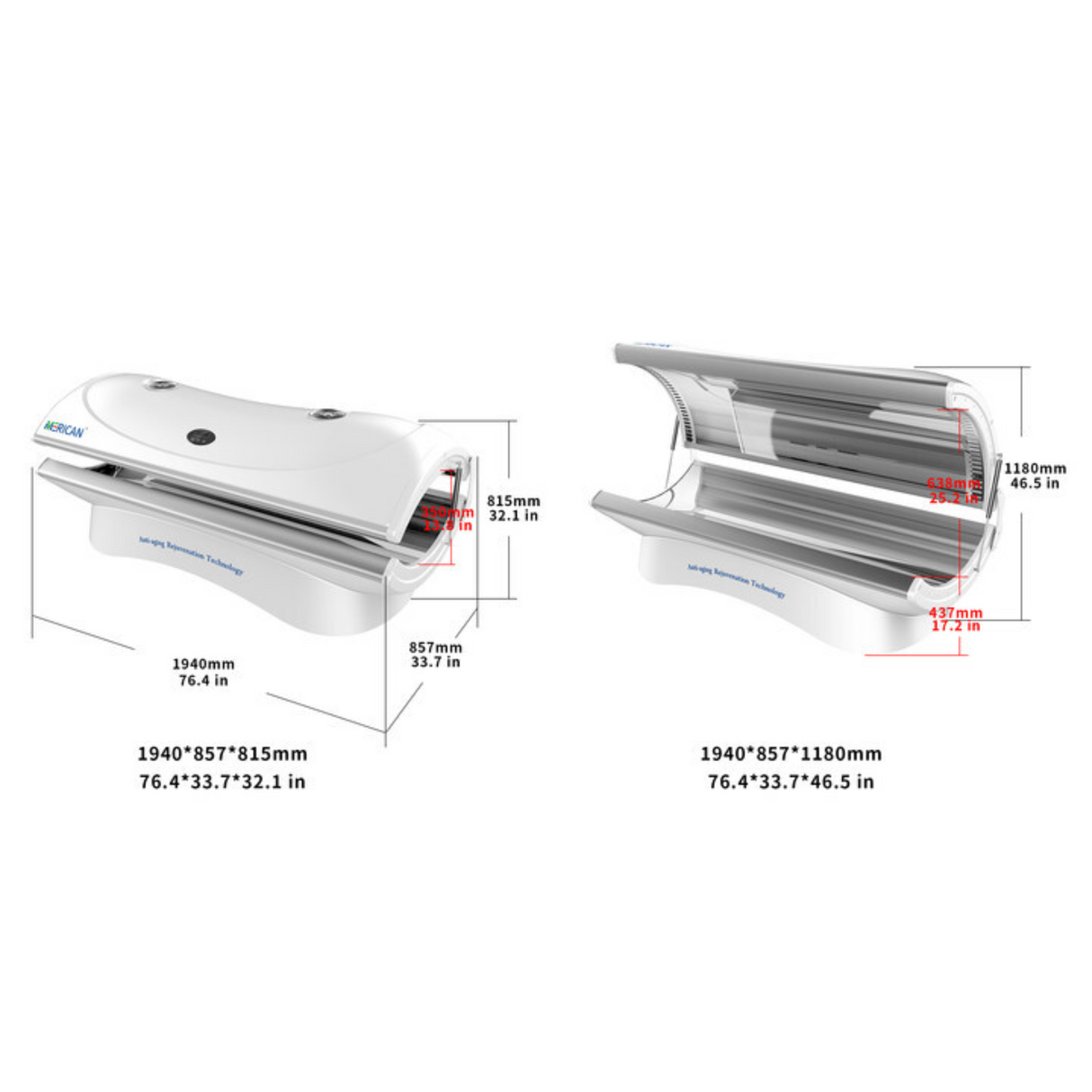 Merican - M4N Plus Red Light Therapy Bed – Morelli Medical