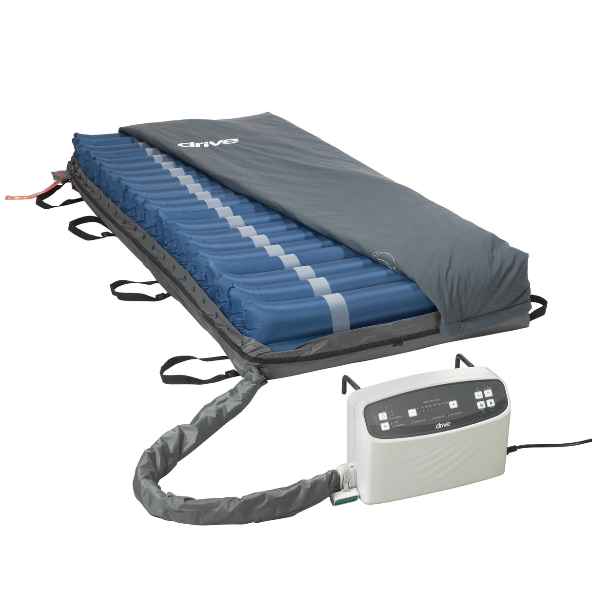 Drive Medical Med Aire Plus Low Air Loss Mattress Replacement System