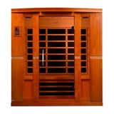 Golden Designs - Dynamic Bergamo 4-Person Low EMF Infrared Sauna - DYN-6440-01