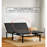 Dawn House - Essential Adjustable Bed Base with Head and Foot Elevation