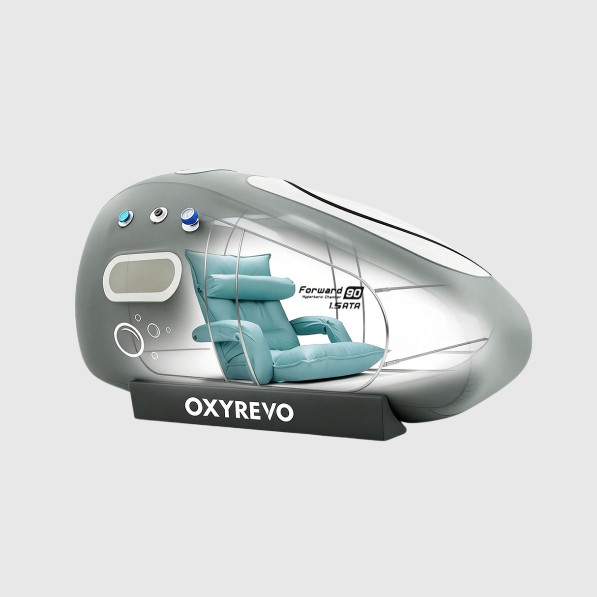 OXYREVO Forward90 1.4 to 1.5 ATA Portable Sitting Hyperbaric