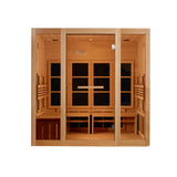 Golden Designs 8-Person Full Spectrum Near Zero EMF Infrared Sauna - GDI-6880-03 FS
