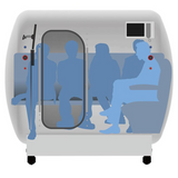 Macy-Pan Hyperbaric Oxygen Therapy Chamber Hard Type 5 People - HE5000