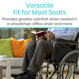 Vive Health Sheepskin Wheelchair Seat & Backrest Pads