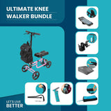 Vive Health Ultimate Knee Walker Bundle