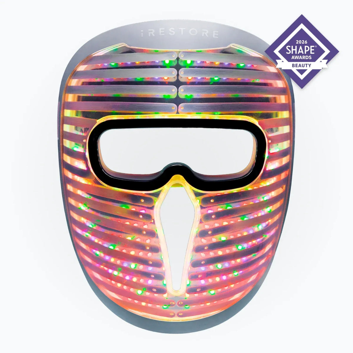 iRestore Laser Face Mask Pro – Cordless Laser + LED Face Mask, 8 Wavelengths