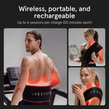 iRestore Flex LED Belt – Cordless Red, Amber & Near-Infrared Light Therapy Belt, 315 LEDs