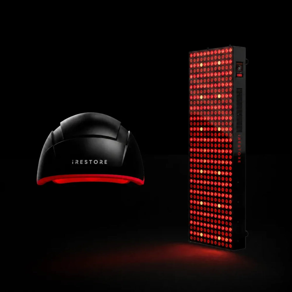 iRestore Elite Hair Growth Helmet + Apex Elite 2160 Red Light Panel Bundle