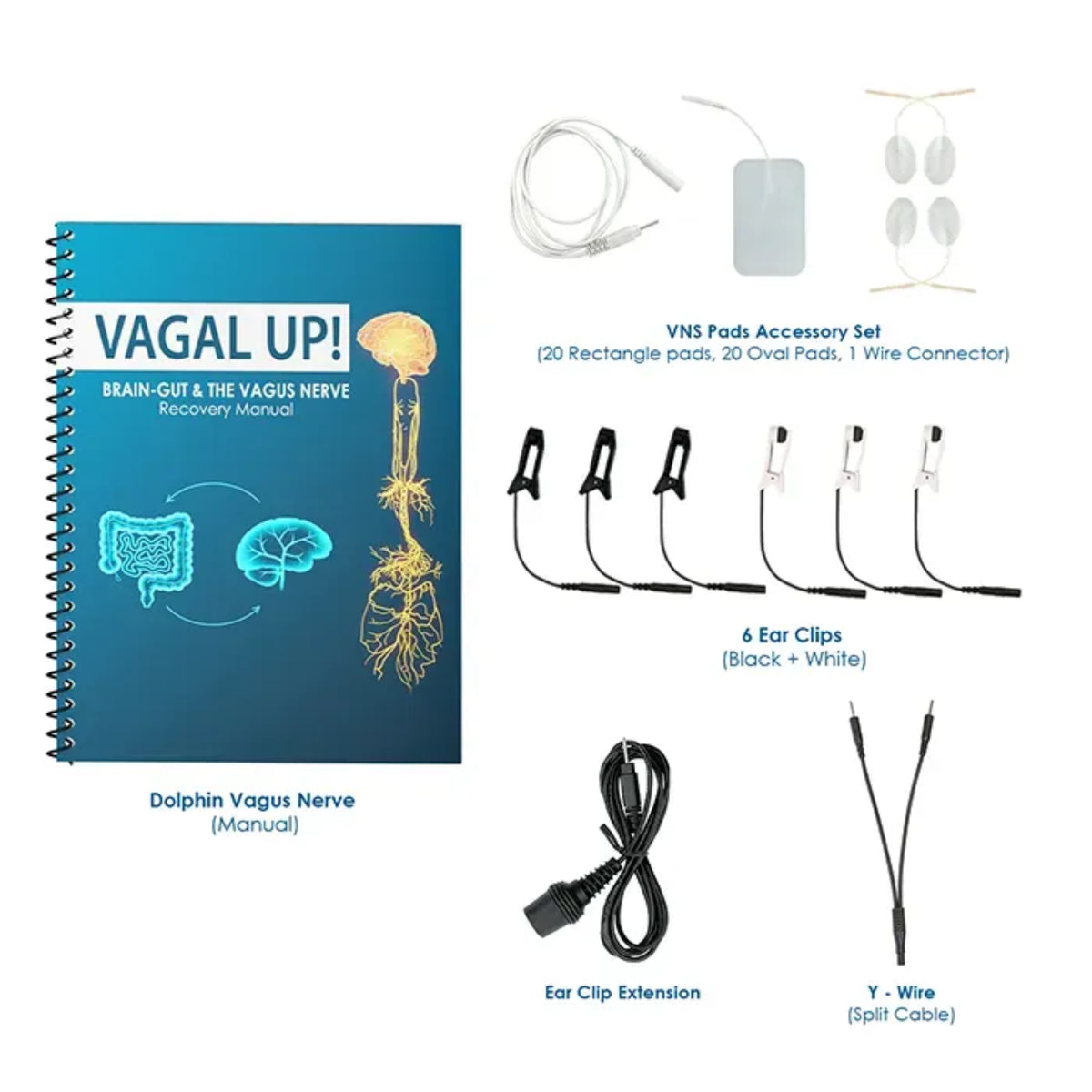 Dolphin Vagus Nerve Stim (VNS) Kit – Add-On Accessory Kit for the Dolphin Neurostim