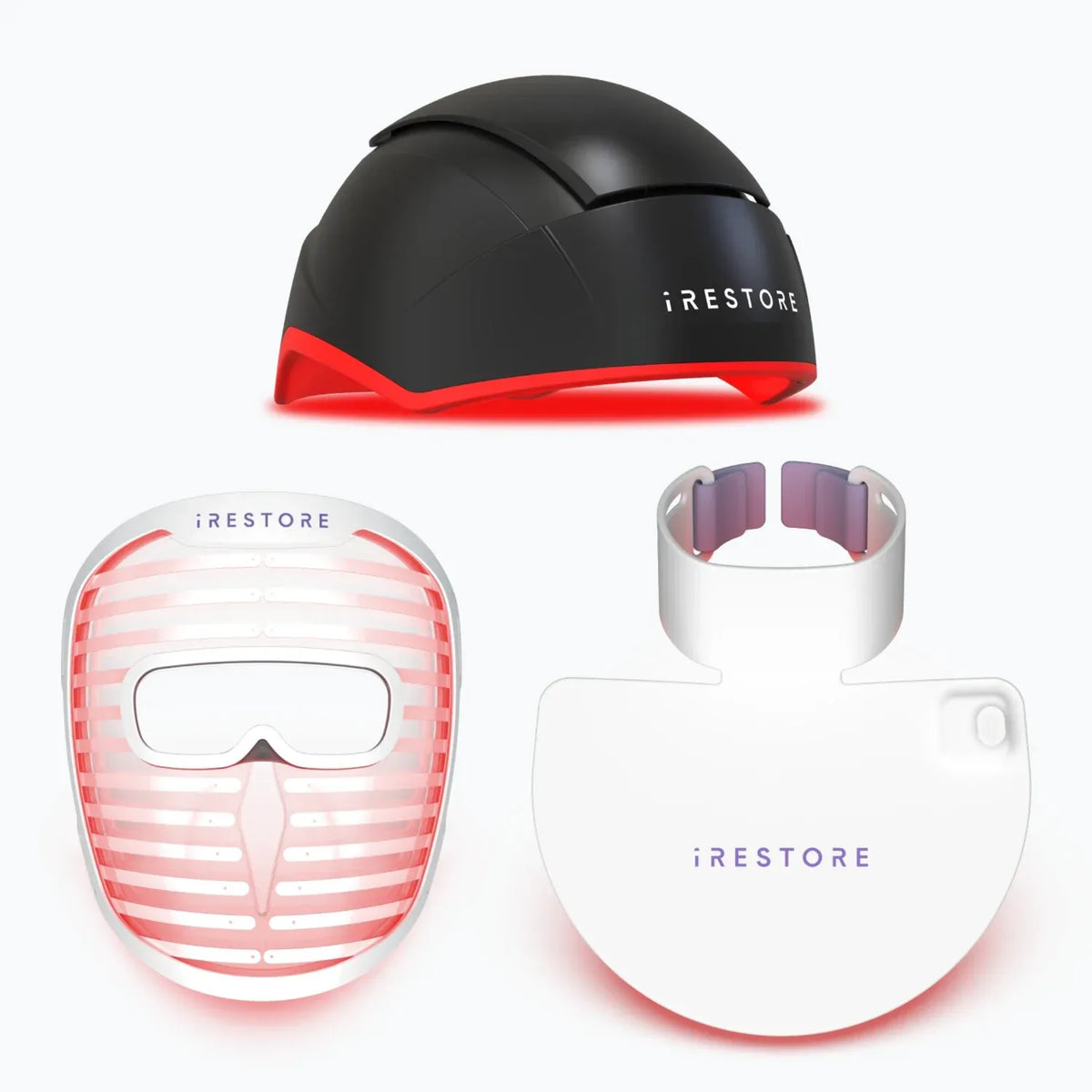 iRestore Elite Best Seller Bundle – Laser Hair Growth Helmet + Illumina LED