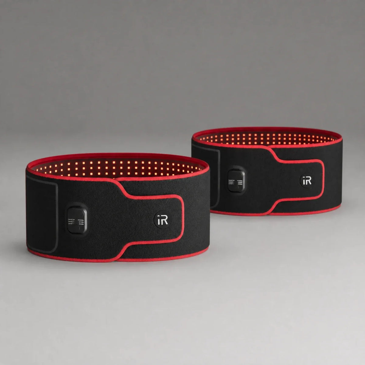 iRestore Sculpt Belt Duo – Two Wearable Red & Near-Infrared LED Belts, 1,260 LEDs Each