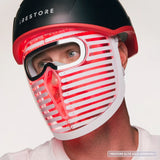 iRestore Elite + Laser Face Mask Pro Bundle – Laser Hair Growth Helmet & Laser LED Face Mask