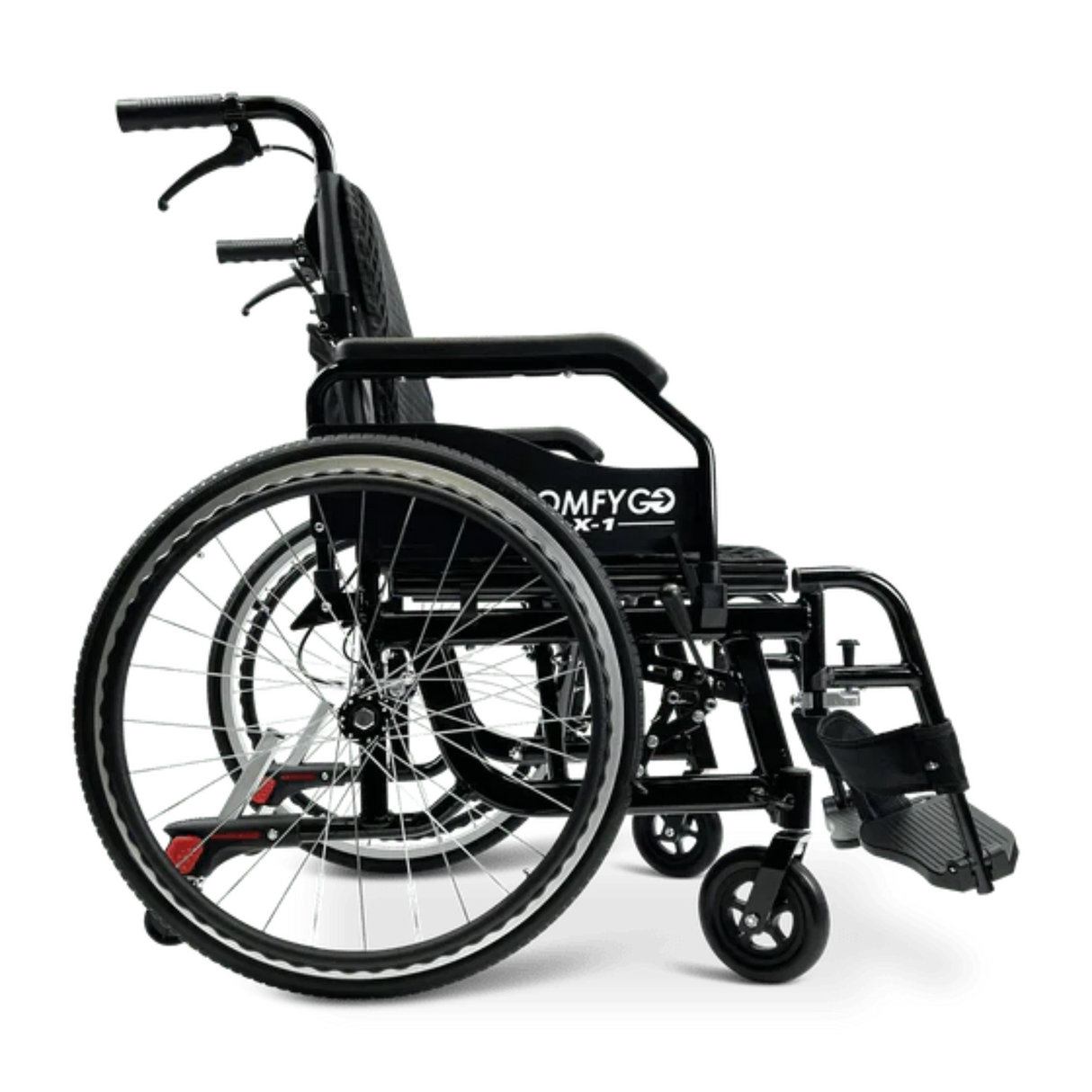 ComfyGO X-1 Manual Folding Lightweight Wheelchair