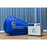 Macy-Pan ST1700 sitting type hyperbaric oxygen chamber with a medical-grade oxygen concentrator