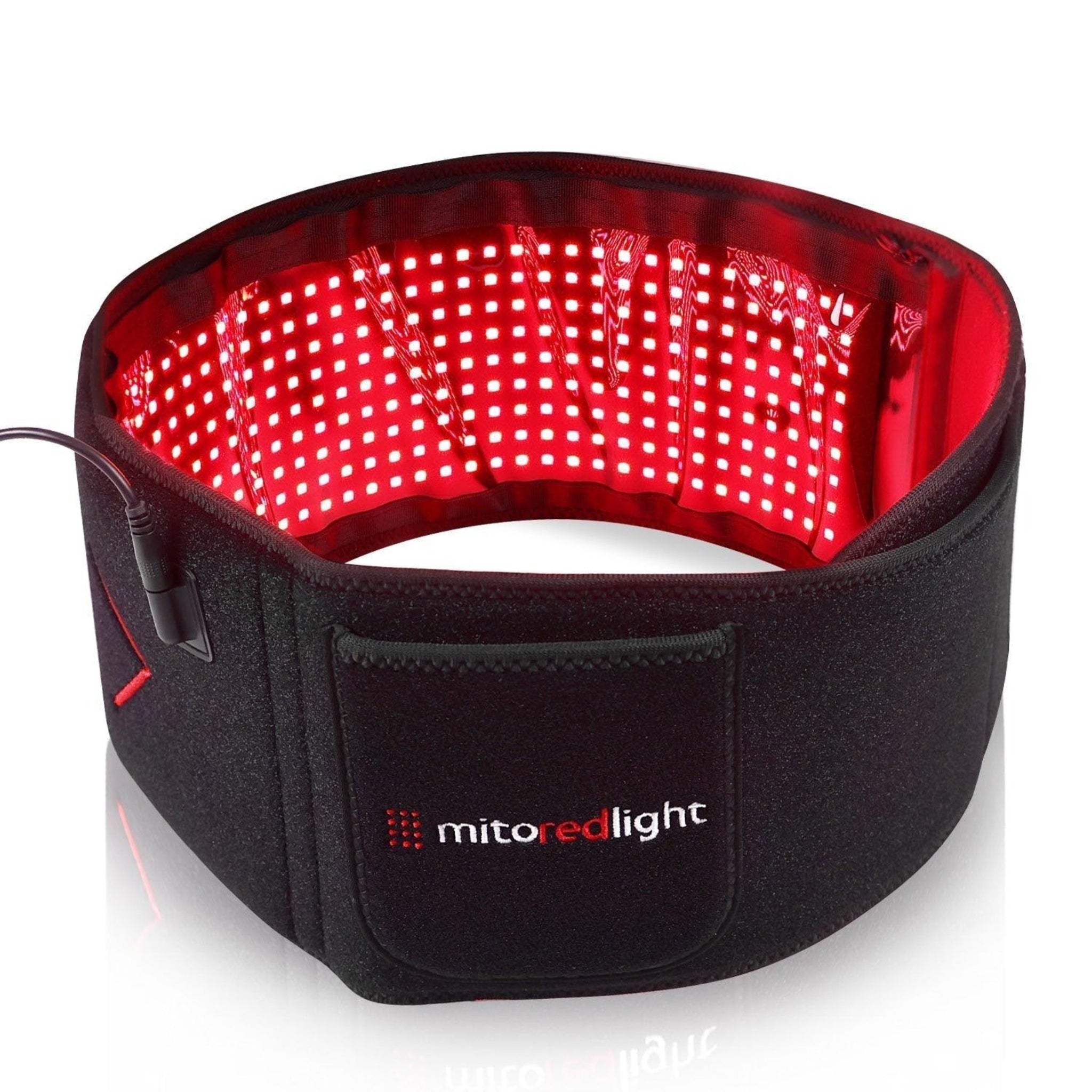 Mito Red Light MitoQUAD™ Wavelength Belt | Hands Free Red Light