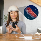Neuronic LIGHT Portable 1070 nm Infrared Light Therapy Helmet with Smart App Control