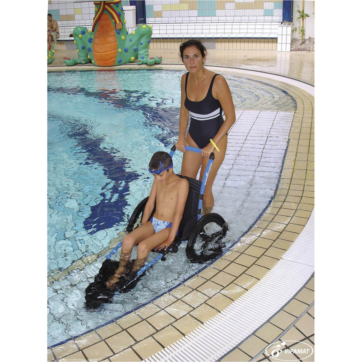 VipaMat Hippocampe Swimming Pool Wheelchair